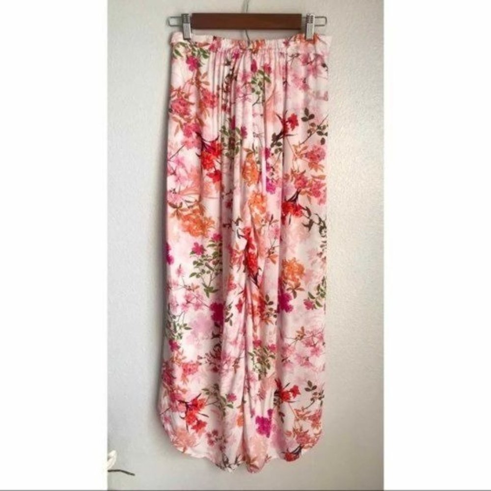 Shore Brand Made in CA Tulip Floral Beach Pant, XS - Picture 3 of 11
